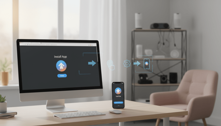 Como instalar PWAs no Desktop e Mobile
