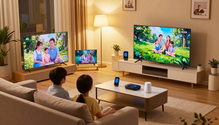 Ecossistema tech para famílias: Melhores Smart TVs 4K