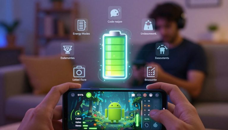 Otimização de bateria para jogos Android