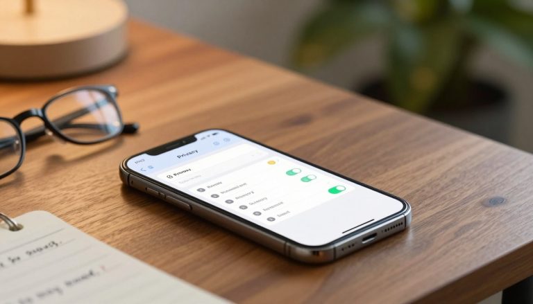 Privacidade e permissões de apps no iPhone